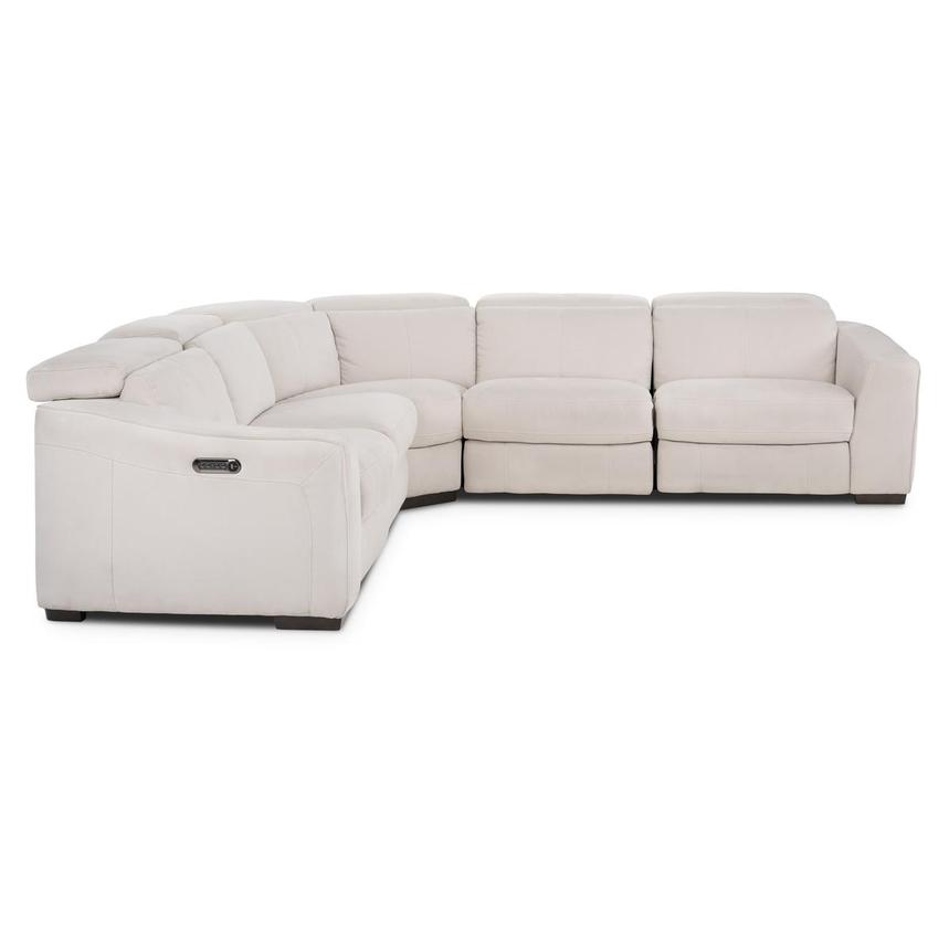 Jameson Cream Power Reclining Sectional with 5PCS/3PWR  alternate image, 3 of 8 images.