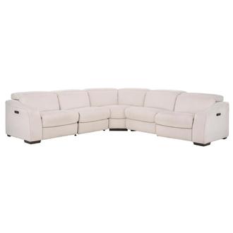 Jameson Cream Power Reclining Sectional with 5PCS/3PWR