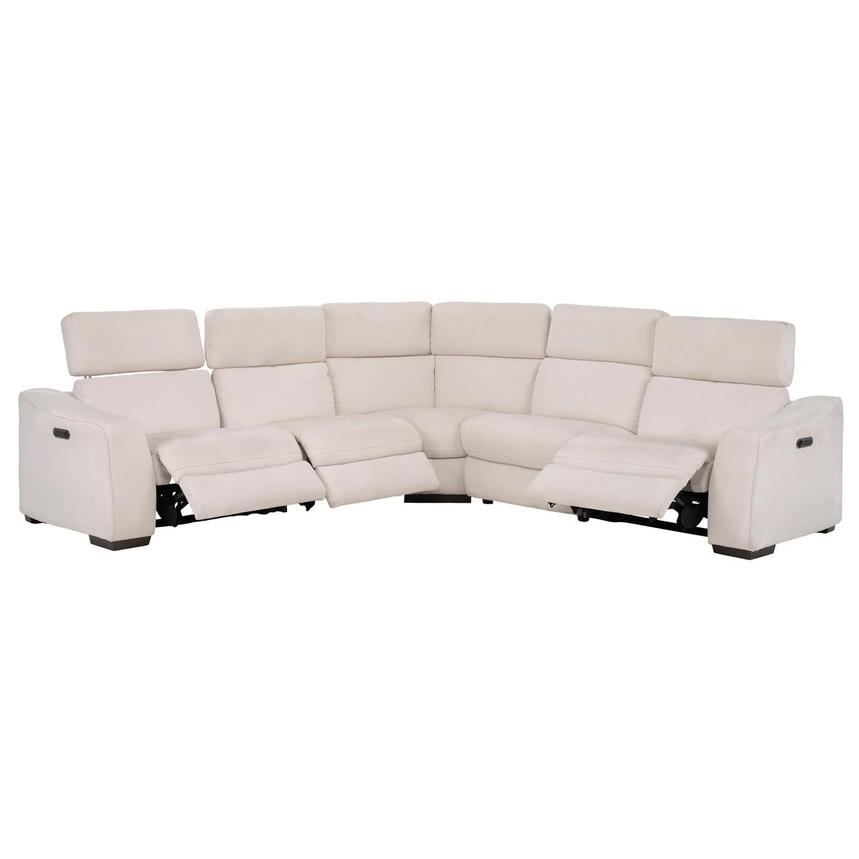 Jameson Cream Power Reclining Sectional with 5PCS/3PWR  alternate image, 2 of 8 images.