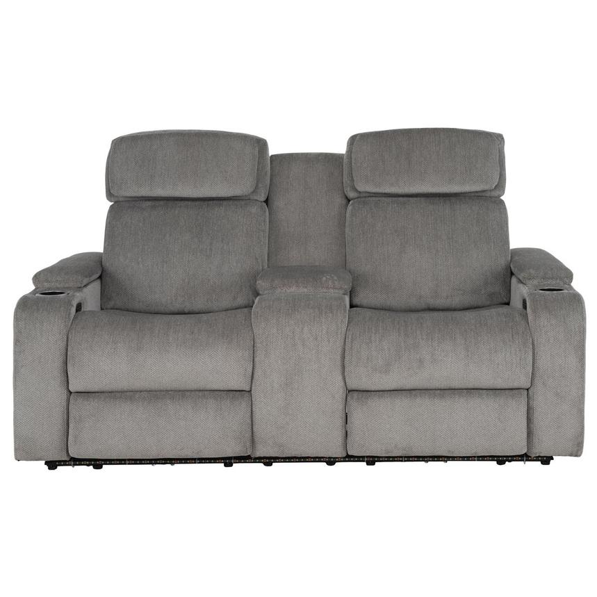 Annika Power Reclining Sofa w/Console  alternate image, 4 of 14 images.
