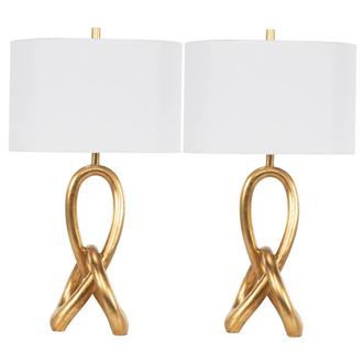 Clip Set of 2 Table Lamps