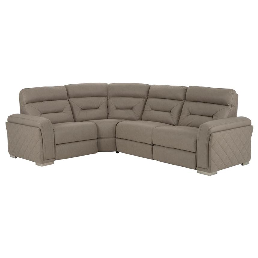 Kim Taupe Power Reclining Sectional with 4PCS/2PWR  main image, 1 of 7 images.