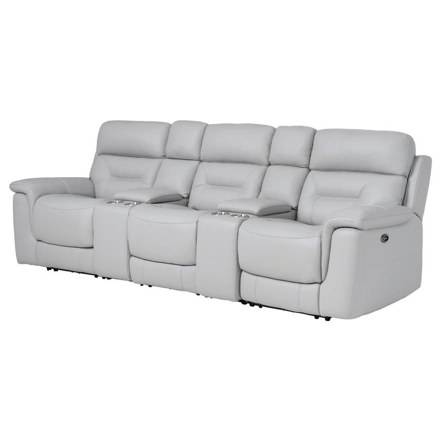 Palmer Home Theater Leather Seating with 5PCS/3PWR  alternate image, 3 of 8 images.