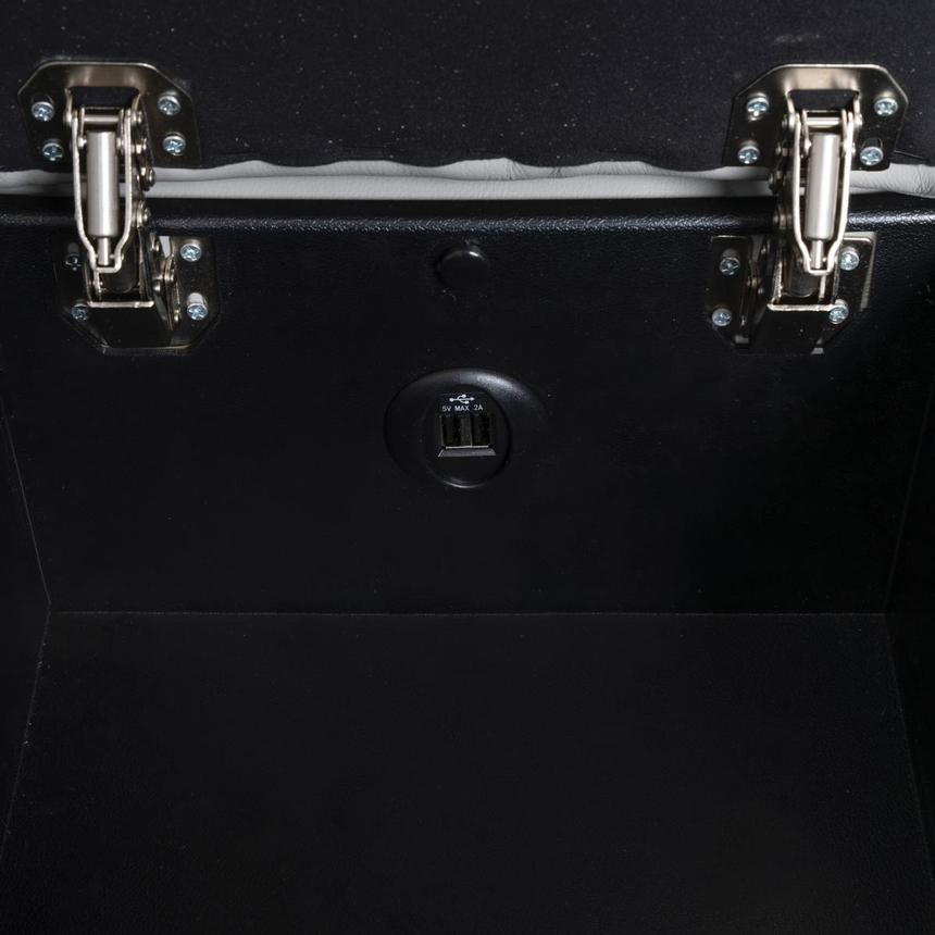 Palmer Home Theater Leather Seating with 5PCS/2PWR alternate image, 6 of 8 images.