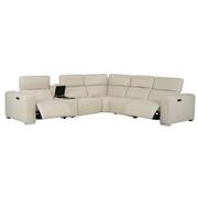 Samar Leather Power Reclining Sectional with 6PCS/2PWR  alternate image, 2 of 12 images.