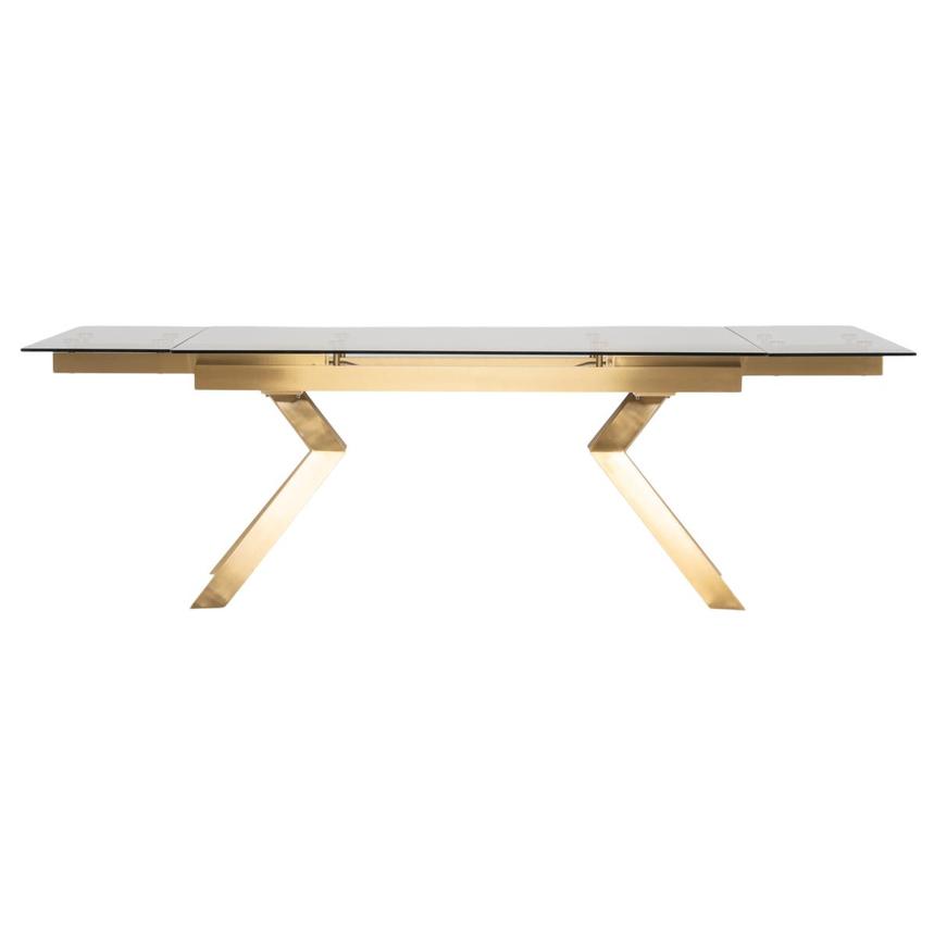 Landon Gold Extendable Dining Table  alternate image, 4 of 10 images.