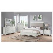 Zury King Panel Bed  alternate image 1 of 4 images.