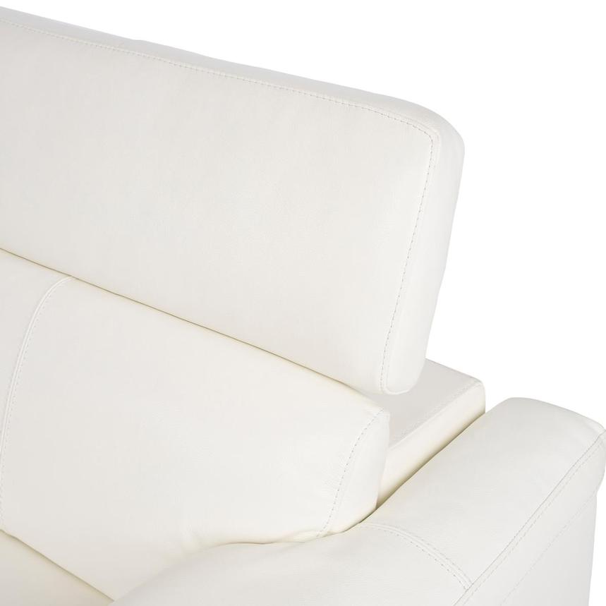 Charlie White Leather Power Reclining Sectional with 7PCS/3PWR  alternate image, 8 of 12 images.