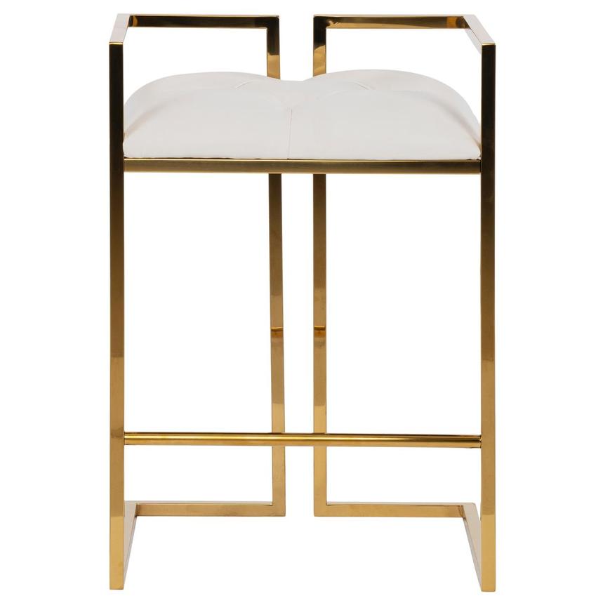 Dixie White/Gold Counter Stool alternate image, 2 of 8 images.