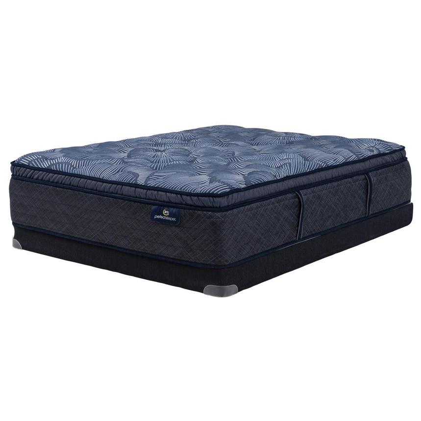 Cobalt Calm PT- Plush King Mattress w/Low Foundation by Serta PerfectSleeper  main image, 1 of 5 images.