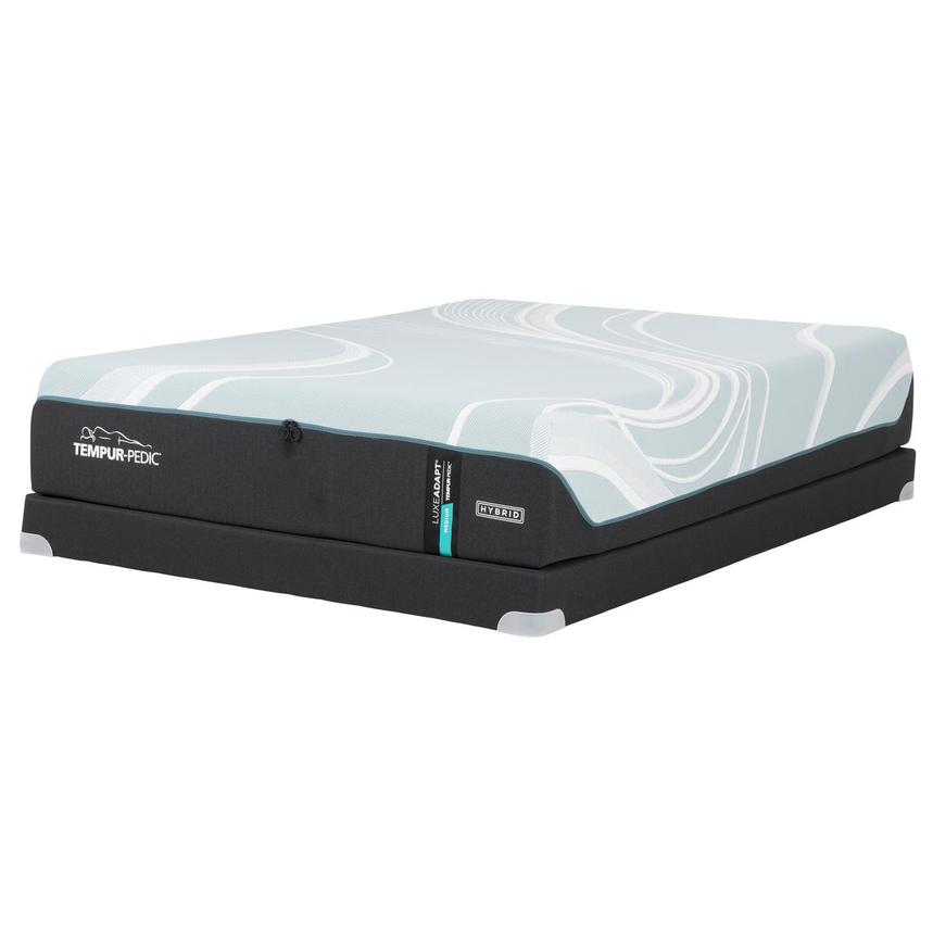 LuxeAdapt Medium Hybrid Queen Mattress w/Low Foundation by Tempur-Pedic main image, 1 of 4 images.