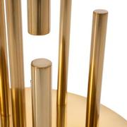 Cascada Gold 5-Piece Round Dining Set  alternate image, 6 of 16 images.