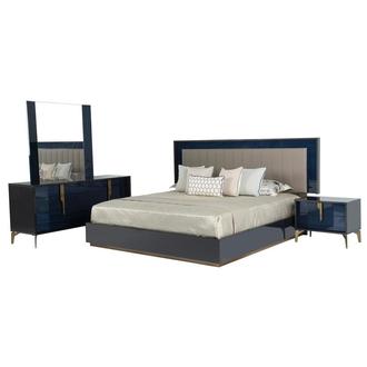 Sapphire 4-Piece King Bedroom Set