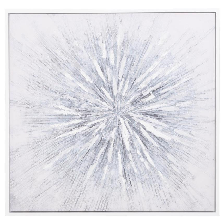 Burst of Blue Canvas Wall Art main image, 1 of 6 images.