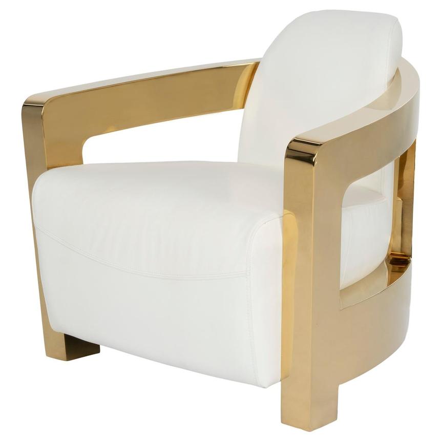 Aviator II Leather Accent Chair  main image, 1 of 8 images.