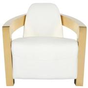 Aviator II Leather Accent Chair  alternate image, 2 of 8 images.