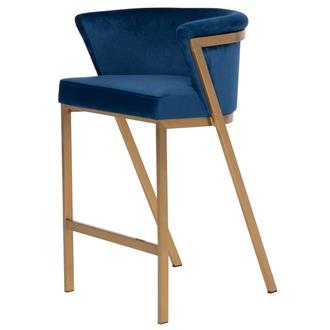 Zion Blue Counter Stool