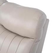 Neptune Gray Leather Power Reclining Sofa  alternate image, 7 of 14 images.