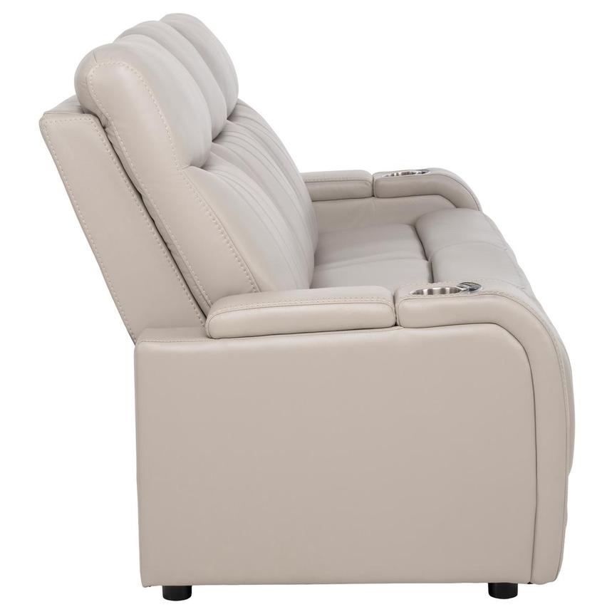 Neptune Gray Leather Power Reclining Sofa alternate image, 6 of 15 images.