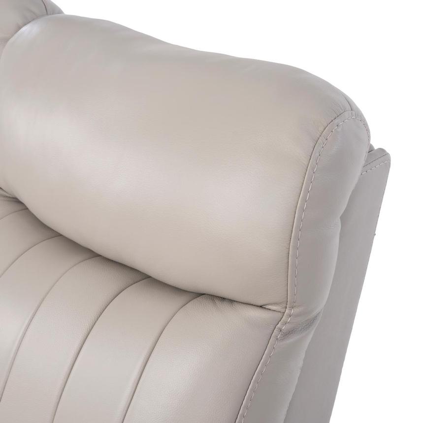 Neptune Gray Leather Power Reclining Sofa  alternate image, 8 of 15 images.