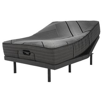 BRB-LX-Class Hybrid-Firm Queen Mattress w/Advanced Motion II Powered Base Beautyrest by Simmons