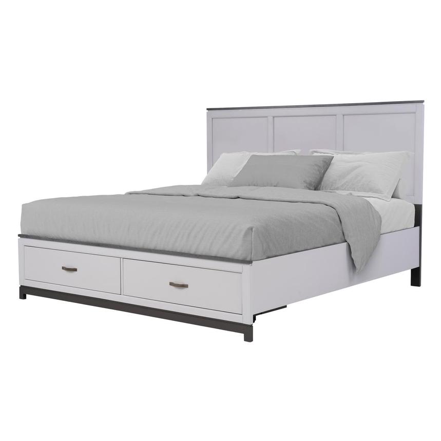 Charlotte Queen Storage Bed  main image, 1 of 9 images.