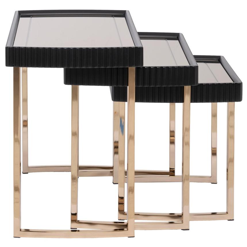 Lainey Black Nesting Tables Set of 3  alternate image, 6 of 10 images.