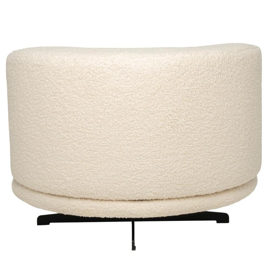 Rhea Cream Swivel Chair  alternate image, 5 of 9 images.