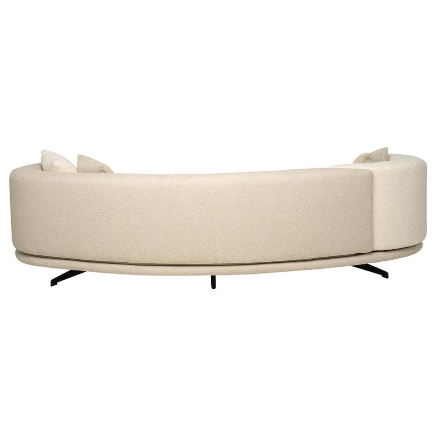 Rhea Cream Swivel Sofa alternate image, 6 of 12 images.