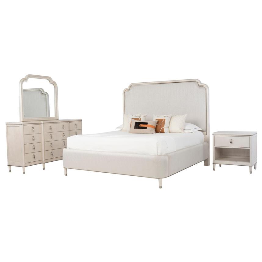 Burgo 4-Piece Queen Bedroom Set  main image, 1 of 6 images.