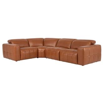 Chai Leather Power Reclining Sectional with 4PCS/2PWR