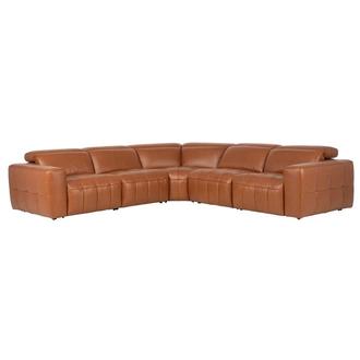 Chai Leather Power Reclining Sectional with 5PCS/2PWR