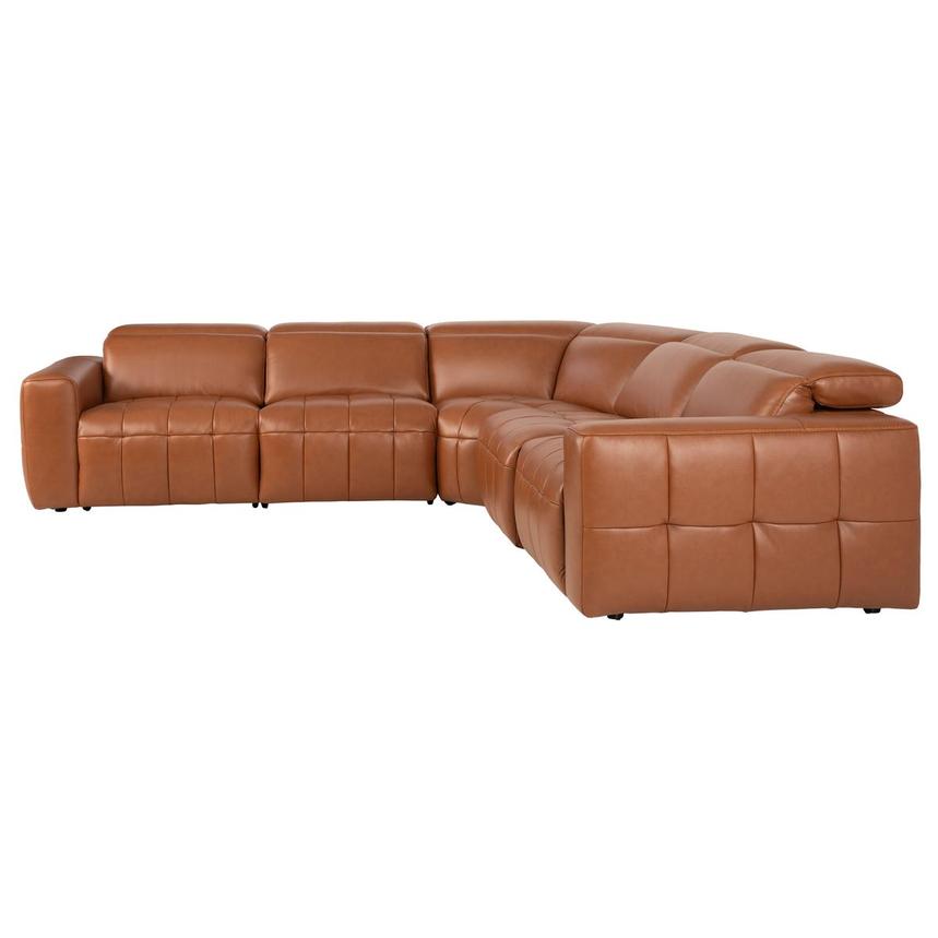 Chai Leather Power Reclining Sectional with 5PCS/2PWR  alternate image, 3 of 8 images.