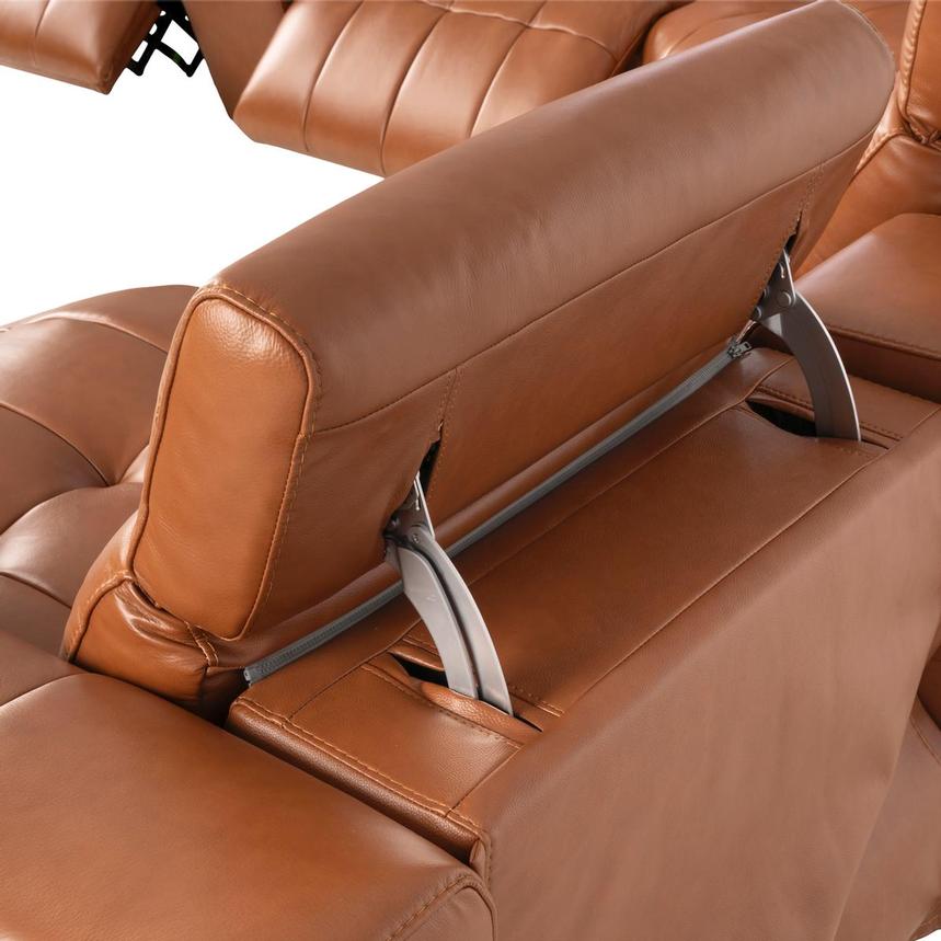 Chai Leather Power Reclining Sectional with 5PCS/2PWR  alternate image, 6 of 9 images.