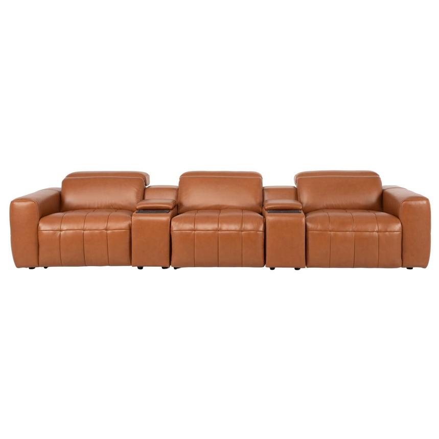 Chai Home Theater Leather Seating with 5PCS/3PWR main image, 1 of 10 images.