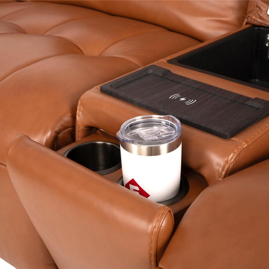 Chai Home Theater Leather Seating with 5PCS/3PWR alternate image, 6 of 10 images.