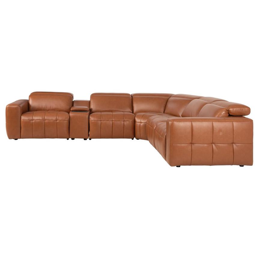 Chai Leather Power Reclining Sectional with 6PCS/2PWR  alternate image, 3 of 11 images.