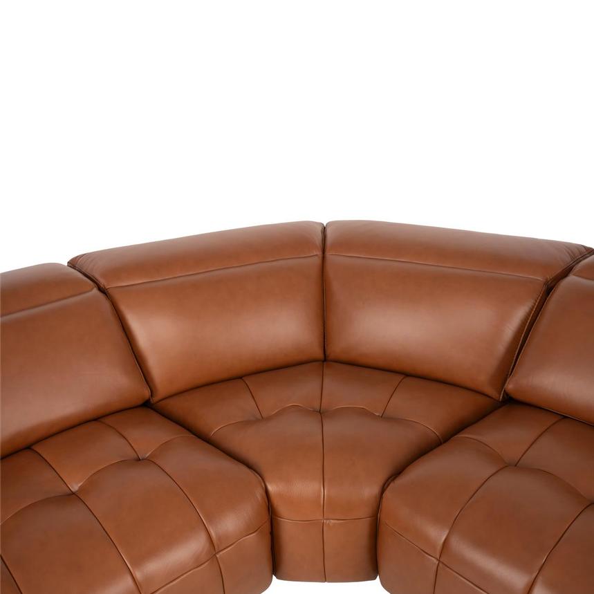 Chai Leather Power Reclining Sectional with 6PCS/3PWR alternate image, 4 of 11 images.