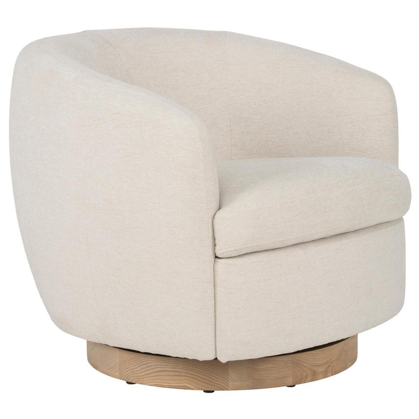 Leyla II Cream Accent Chair  alternate image, 3 of 8 images.