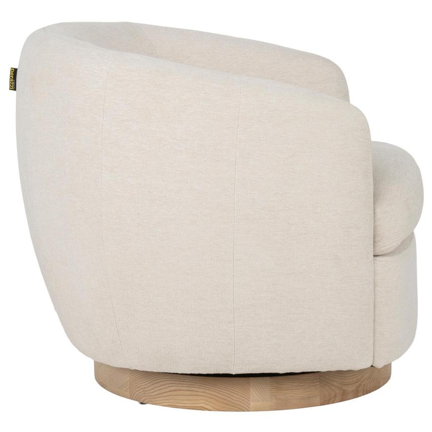 Leyla II Cream Accent Chair alternate image, 4 of 8 images.