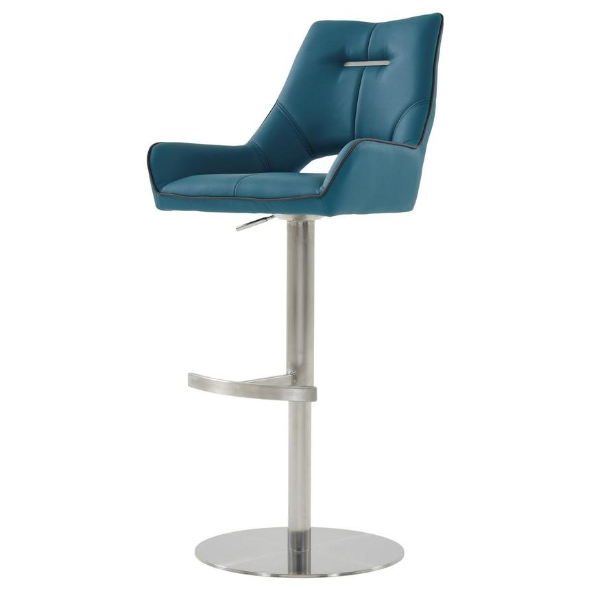 Kalia II Turquoise Adjustable Stool