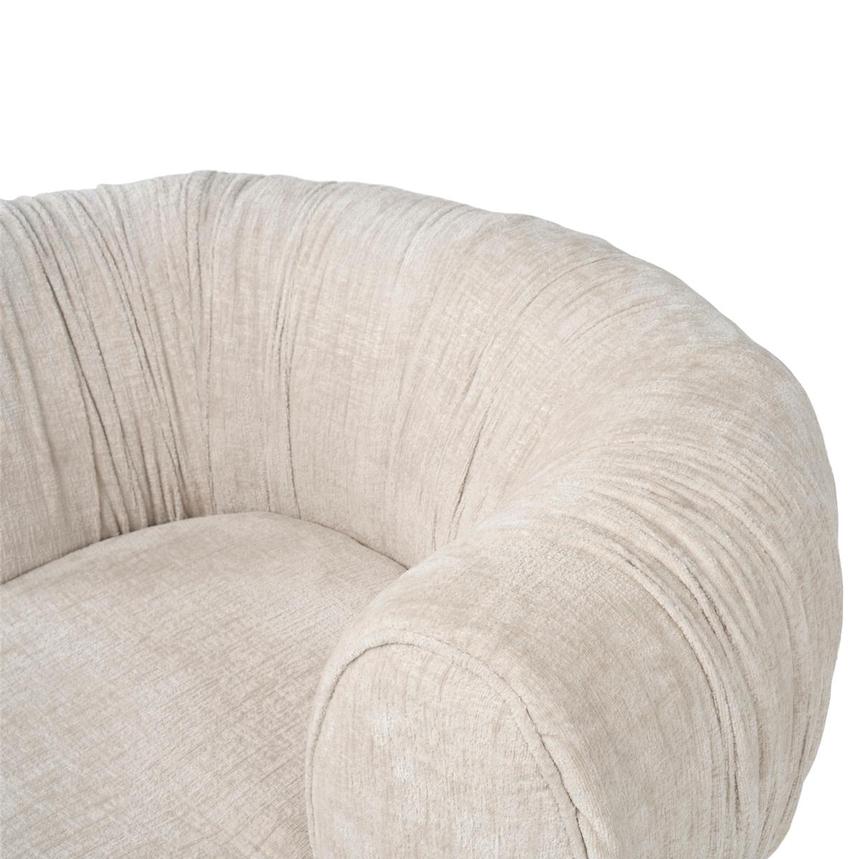 Donna Cream Accent Chair alternate image, 6 of 9 images.