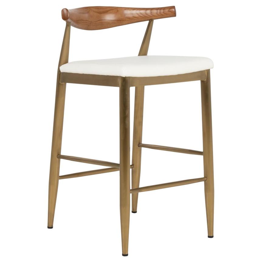 Timber White Counter Stool  alternate image, 3 of 9 images.