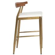 Timber White Counter Stool  alternate image, 4 of 9 images.