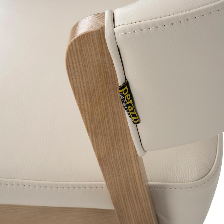 Kayla Taupe Leather Counter Stool  alternate image, 8 of 10 images.