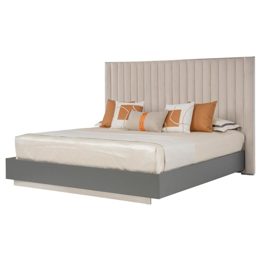 Bari Queen Platform Bed  main image, 1 of 9 images.