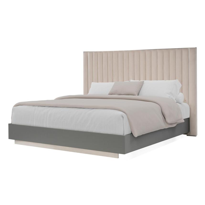 Bari Queen Platform Bed main image, 1 of 8 images.