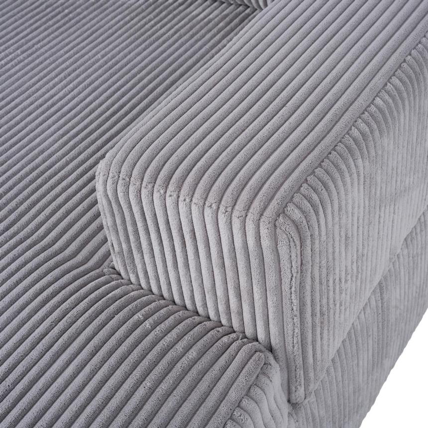 Flow Gray Sliding Sofa w/Right Chaise alternate image, 9 of 11 images.
