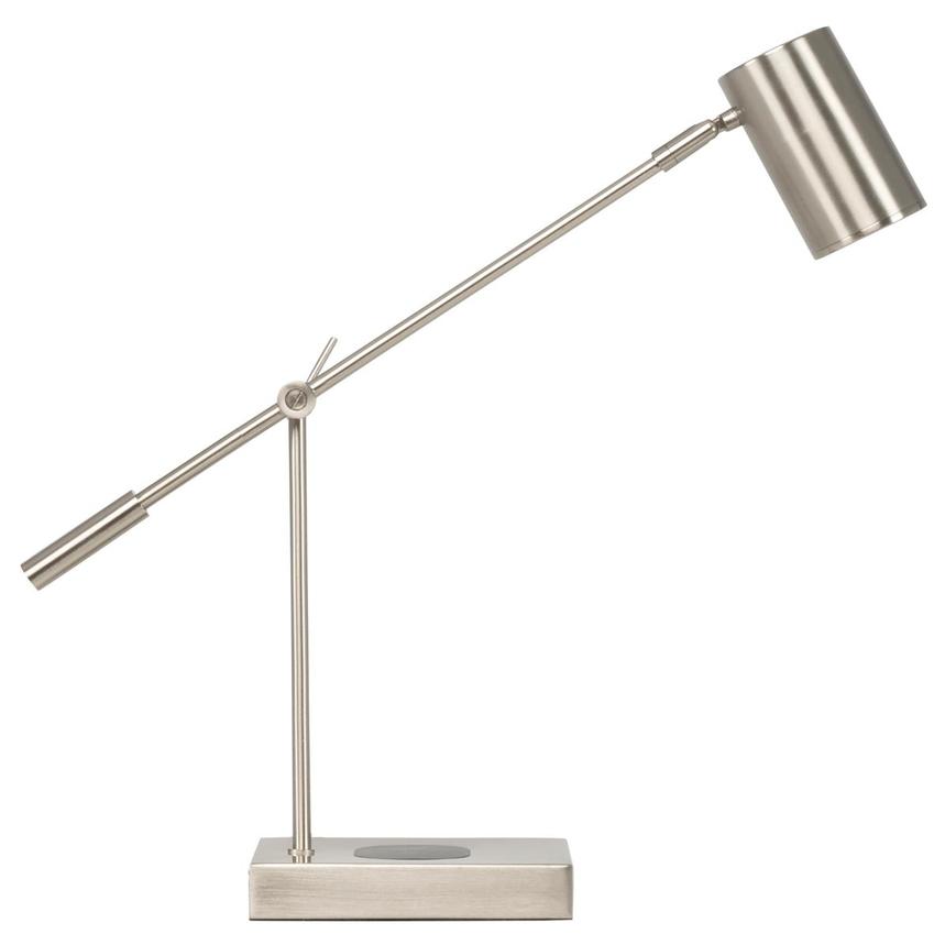 Etty Silver Desk Lamp alternate image, 4 of 9 images.