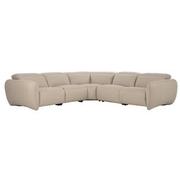 Baloo Leather Power Reclining Sectional with 5PCS/3PWR  main image, 1 of 9 images.